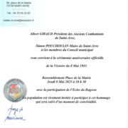 Cérémonie du 8 mai